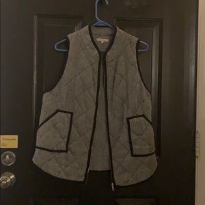 Harringbone vest